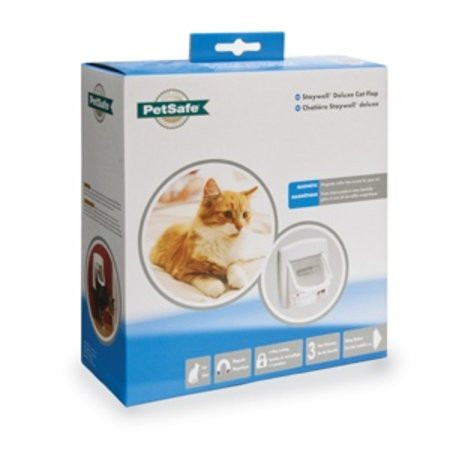 knop staal Alternatief voorstel PetSafe Staywell kattenluik Deluxe Magnetic 400 white | Willemse  Dierenvoeders