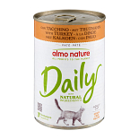 Almo Nature Kattenvoer Daily Kalkoen 400 gr