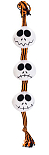 Beeztees Halloween Spookjesballen Touw