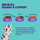 Edgard & Cooper kattenvoer Adult Kalkoen en Kip 325 gr