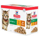 Hill's Science Plan Kitten kip & kalkoen <br>12 x 85 gr