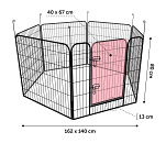 Flamingo Kennel Zecta black