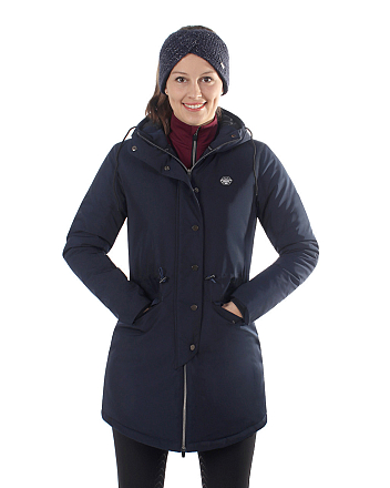 QHP Winterjas Linde Dames Navy