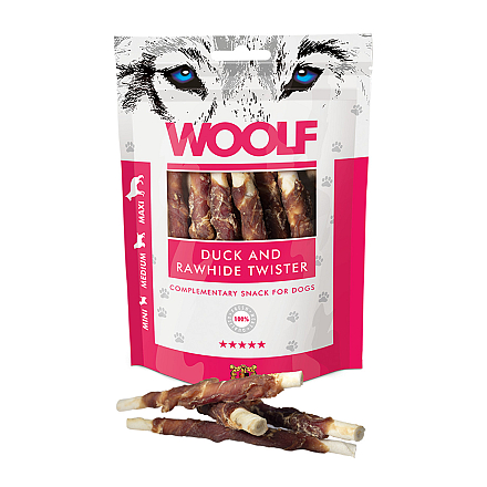 Woolf Twister Duck & Rawhide 100 gr