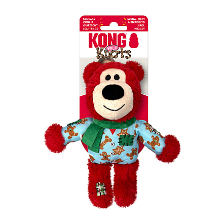 Kong Kerst Wild Knots Bear Assorti S/M