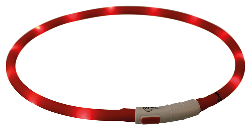 TRIXIE USB Flash Lichtgevende Band <br>XS–XL